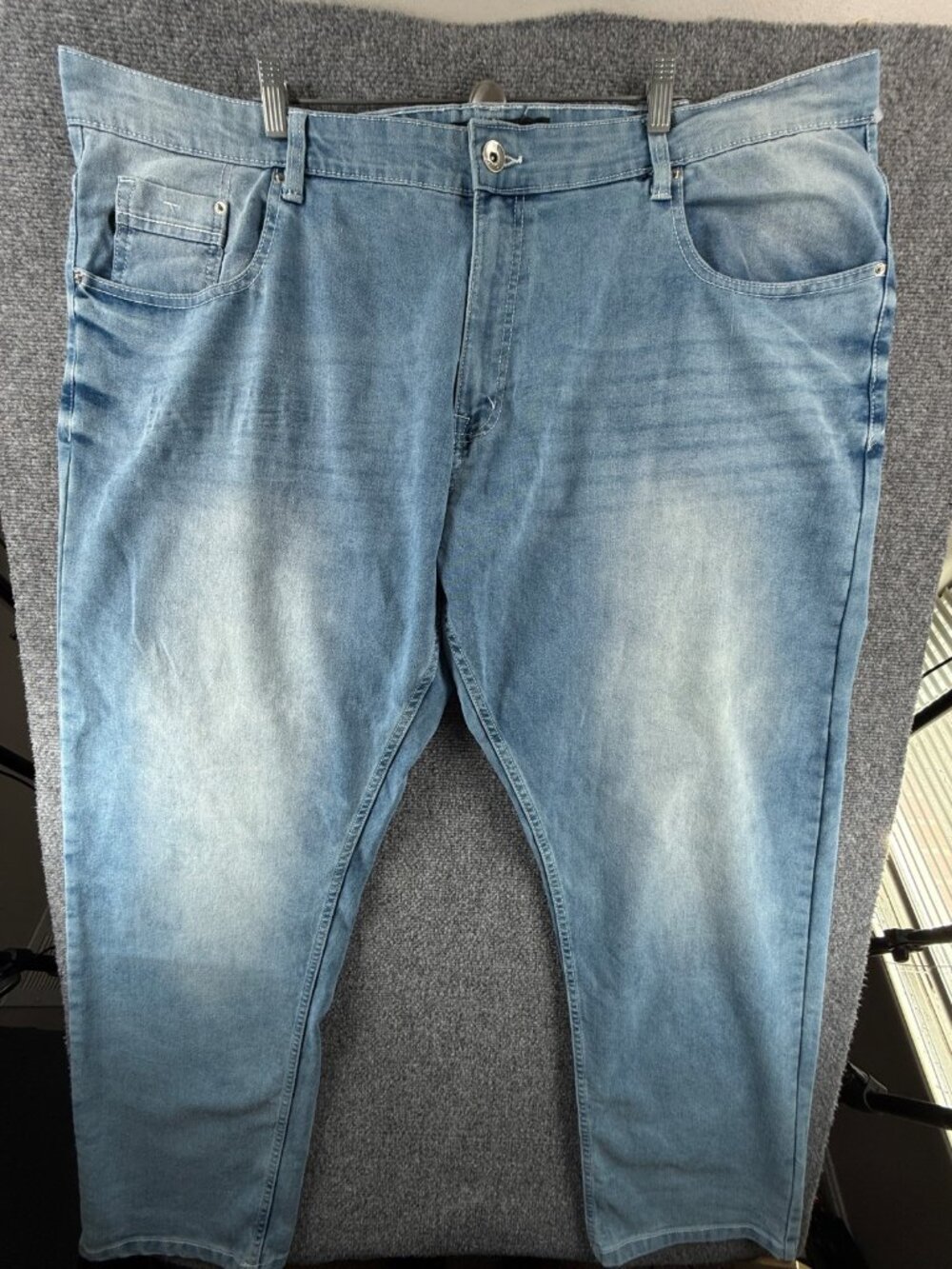 NWT Southpole Denim Jeans Men Light Wash Flex 44 Cotton Blend Urban ACTL 48X35